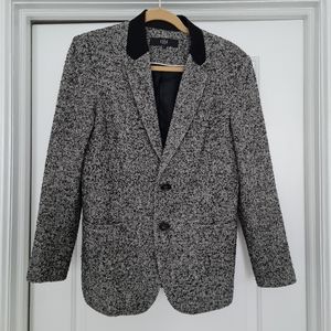 Tibi Speckled Tweed Blazer Size 4